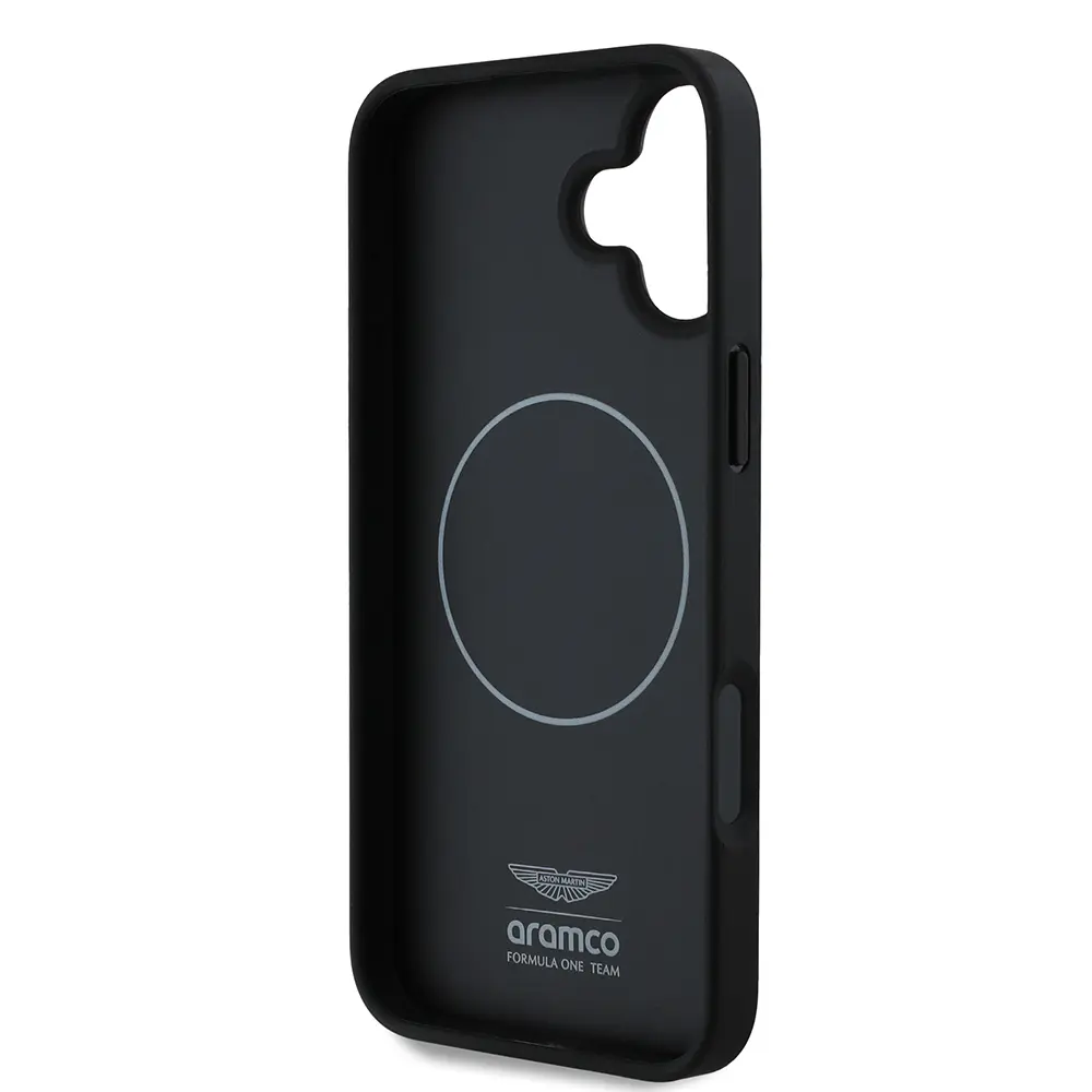 iPhone 16 Plus MagSafe Uyumlu PU Deri Kılıf - Aston Martin Alonso 14