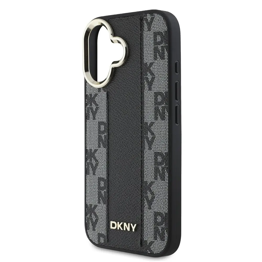 iPhone 16 Plus MagSafe Uyumlu Kılıf, 3D Checkered Desenli - DKNY