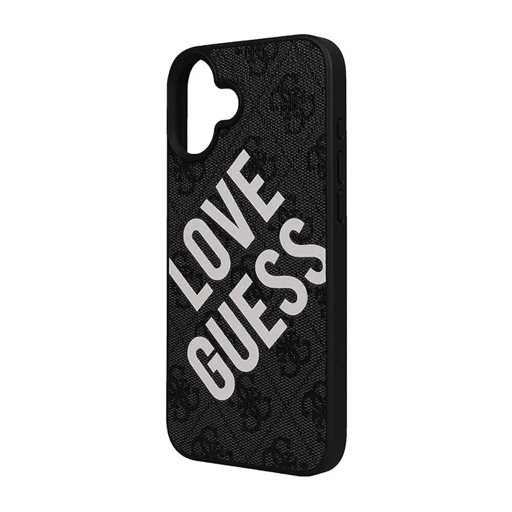 iPhone 16 Plus Kılıf, Kabartmalı Guess Logolu - Guess Big Love
