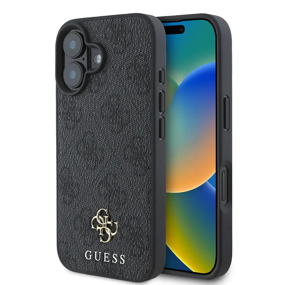 iPhone 16 Plus MagSafe Uyumlu Kılıf - Guess Small 4G Classic