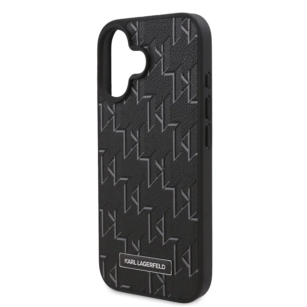 iPhone 16 Plus MagSafe Uyumlu Siyah Kılıf - Karl Lagerfeld