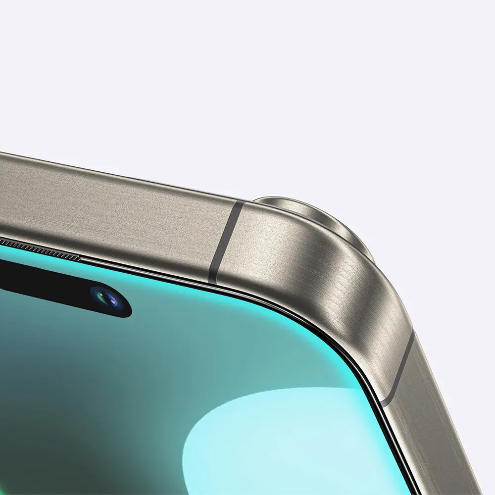 iPhone 16 Pro Mat Temperli Cam Ekran Koruyucu - Amazingthing Titan