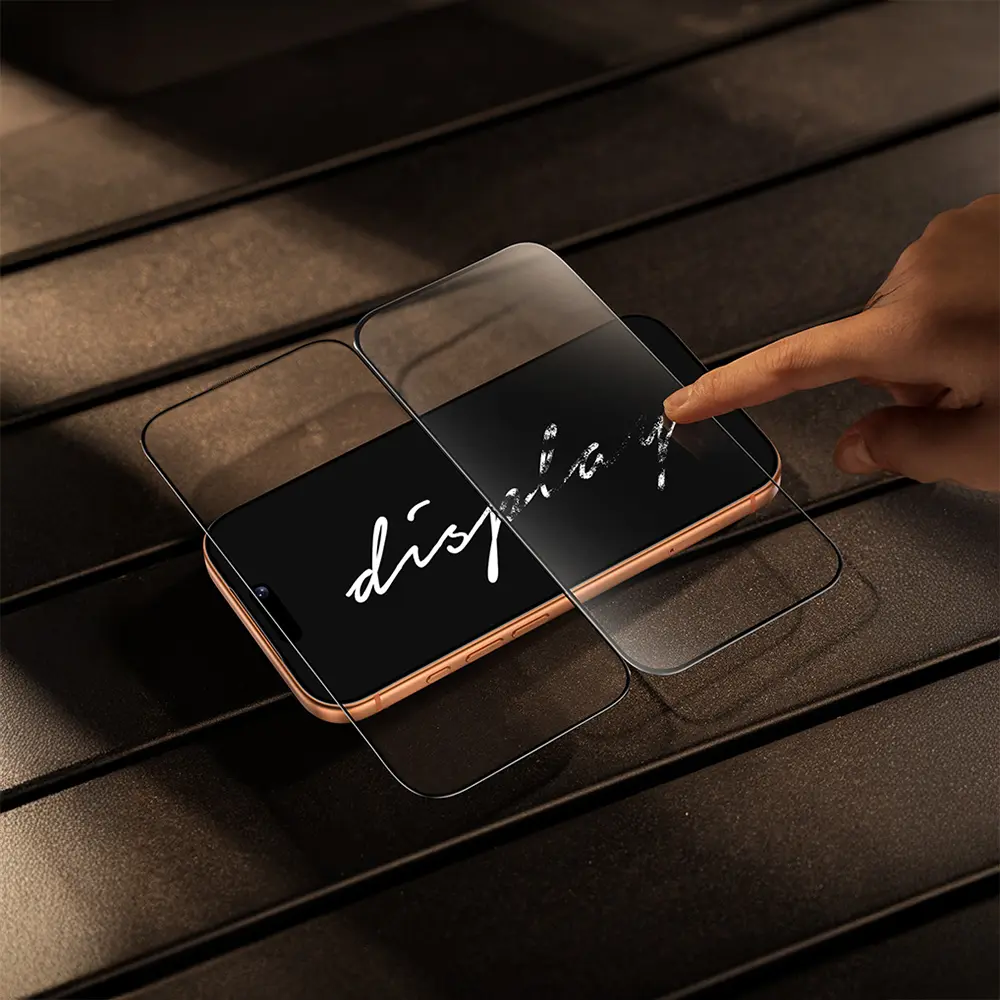 iPhone 16 Pro Ekran Koruyucu, Corning Cam ve Uygulama Aparatlı - Benks Glass Warrior 2.0