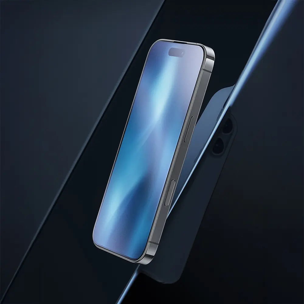 iPhone 16 Pro Mat Oyun Ekran Koruyucu - Benks JoyTouch 0.3 mm