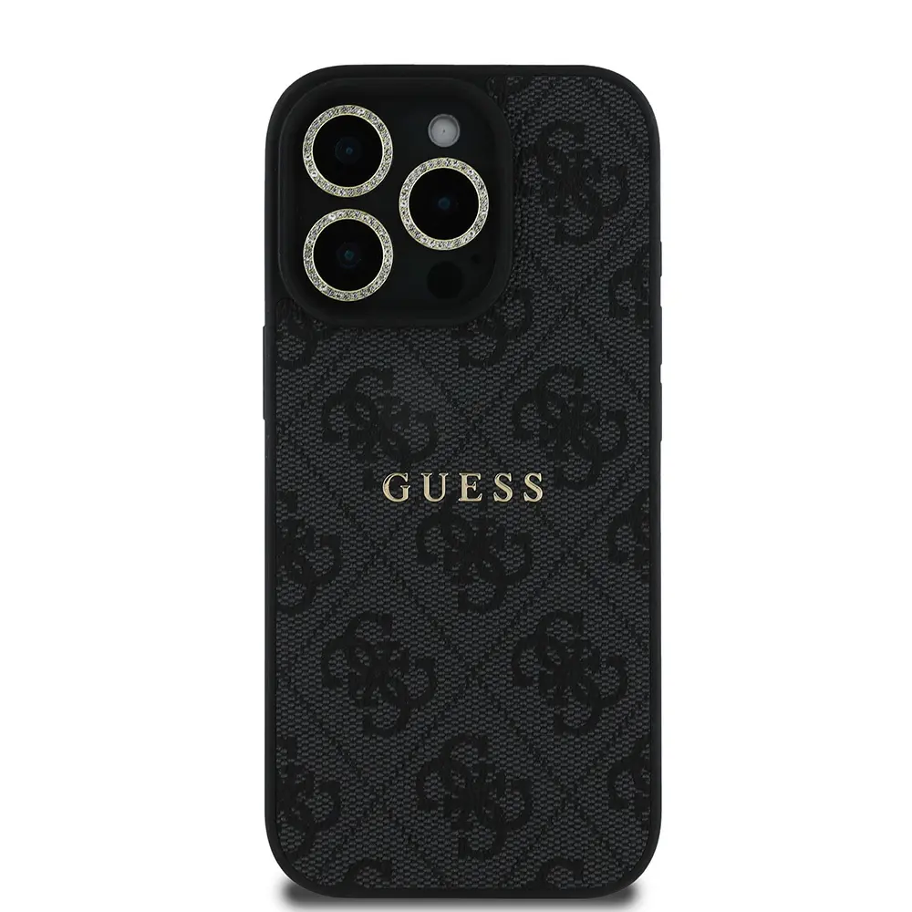iPhone 16 Pro 3'ü 1 Arada Kılıf, Ekran ve Lens Koruyucu Seti - Guess