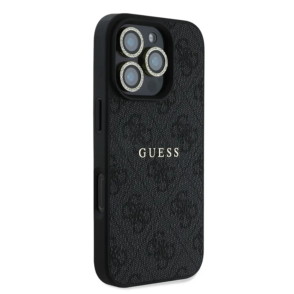 iPhone 16 Pro 3'ü 1 Arada Kılıf, Ekran ve Lens Koruyucu Seti - Guess