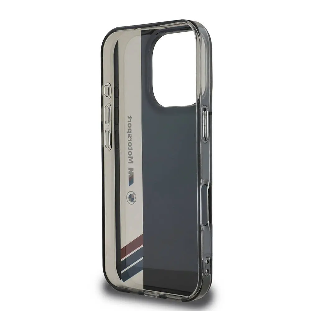 iPhone 16 Pro Lisanslı BMW M Logolu Motorsport Kılıf - Siyah