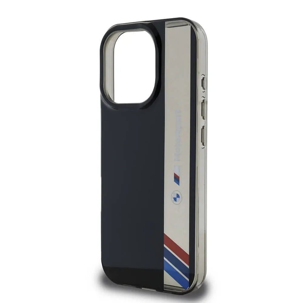 iPhone 16 Pro Lisanslı BMW M Logolu Motorsport Kılıf - Siyah