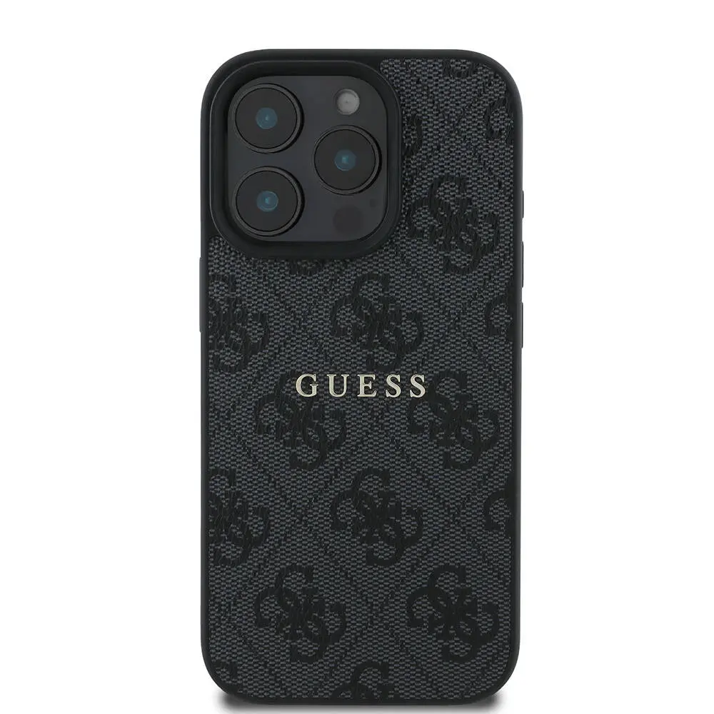 iPhone 16 Pro MagSafe Uyumlu 4G Desenli Kılıf - Guess Lisanslı