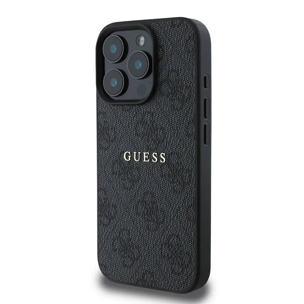 iPhone 16 Pro MagSafe Uyumlu 4G Desenli Kılıf - Guess Lisanslı