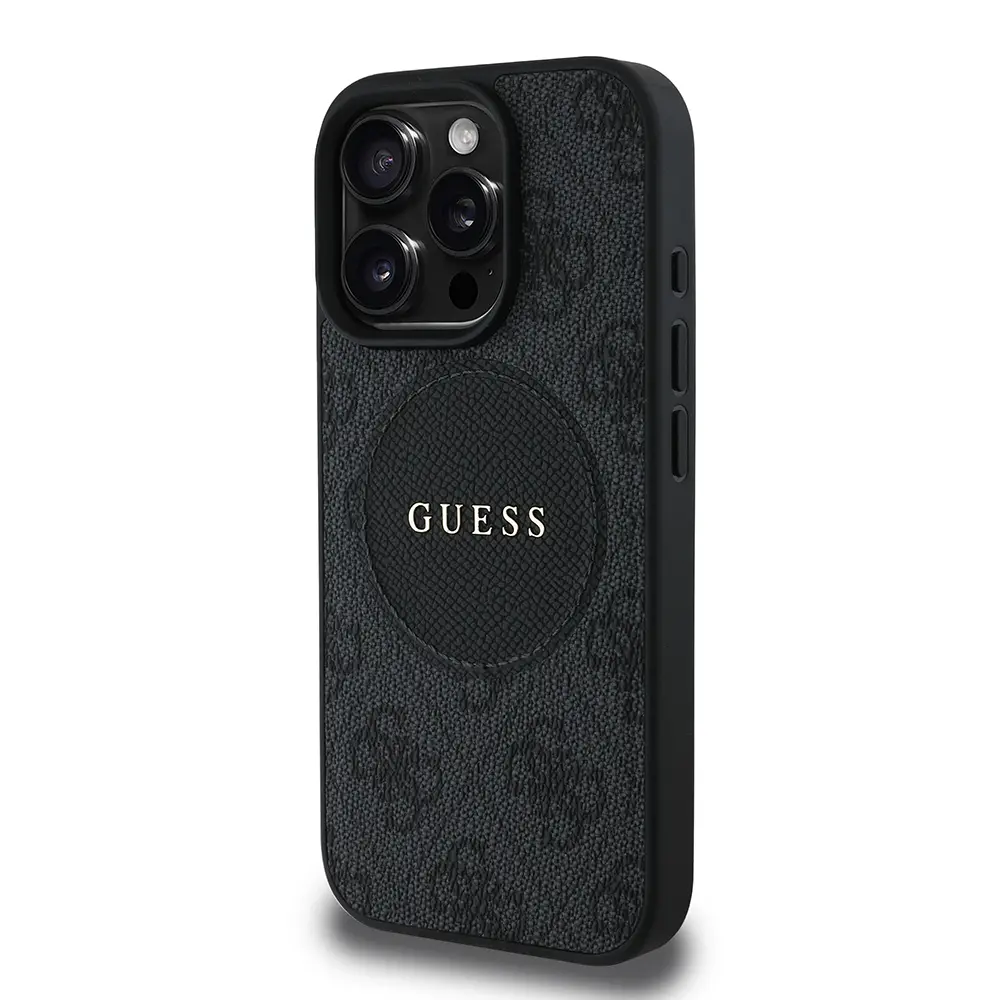 iPhone 16 Pro MagSafe Uyumlu Kılıf - Guess Circle Classic