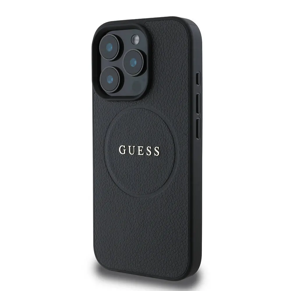 iPhone 16 Pro MagSafe Uyumlu Lisanslı Kılıf - Guess Grained