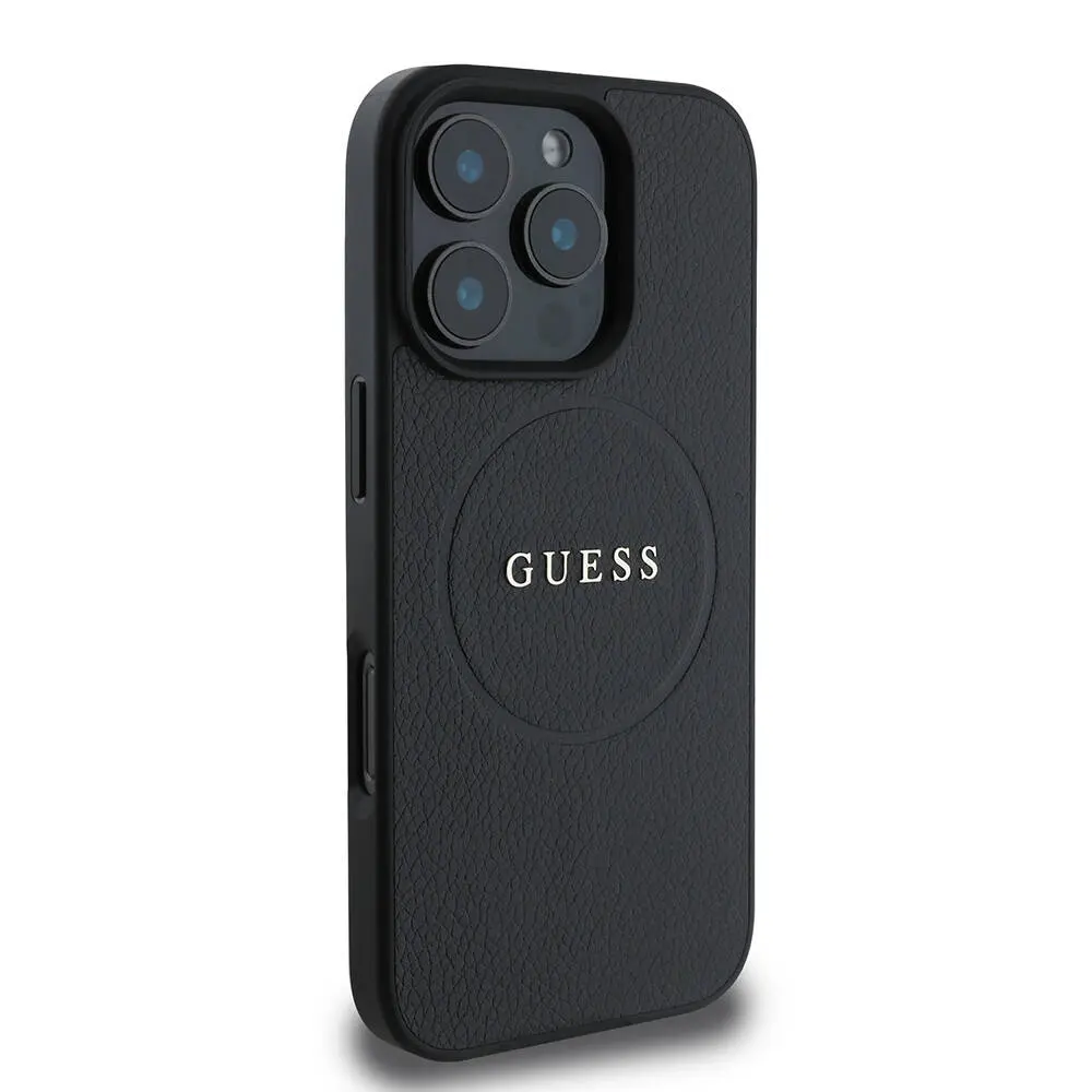 iPhone 16 Pro MagSafe Uyumlu Lisanslı Kılıf - Guess Grained