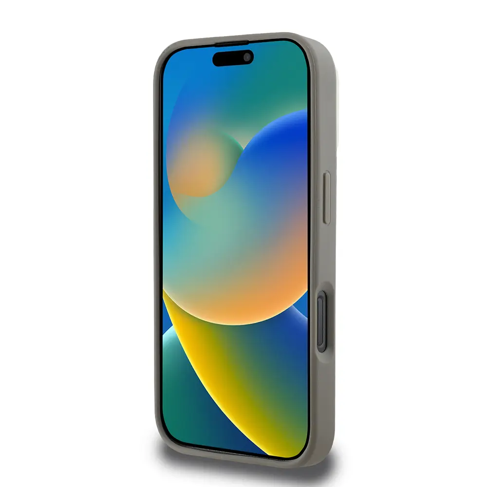 iPhone 16 Pro MagSafe Uyumlu 3D Checkered Desenli Kılıf - DKNY