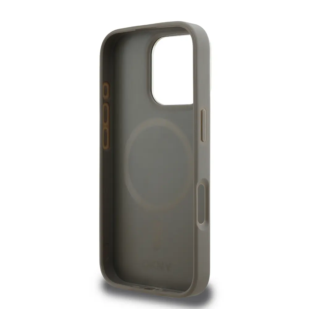 iPhone 16 Pro MagSafe Uyumlu 3D Checkered Desenli Kılıf - DKNY