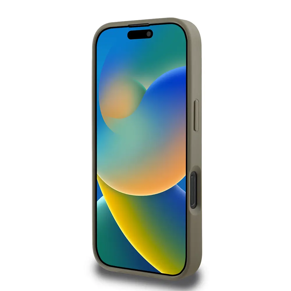 iPhone 16 Pro MagSafe Uyumlu 3D Grid Desenli Kılıf - DKNY Lisanslı