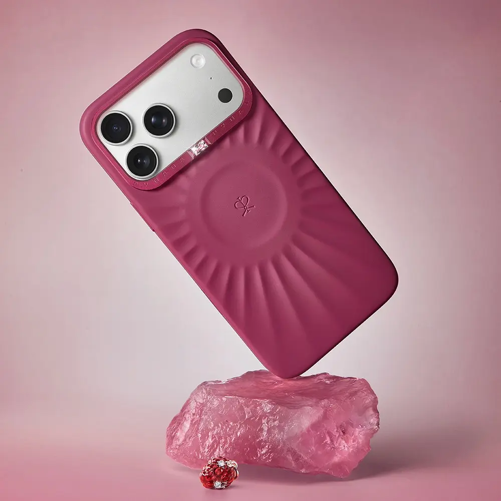 iPhone 16 Pro Kabartma Tasarımlı Metal Kamera Çerçeveli Kılıf - Pynana Starlight