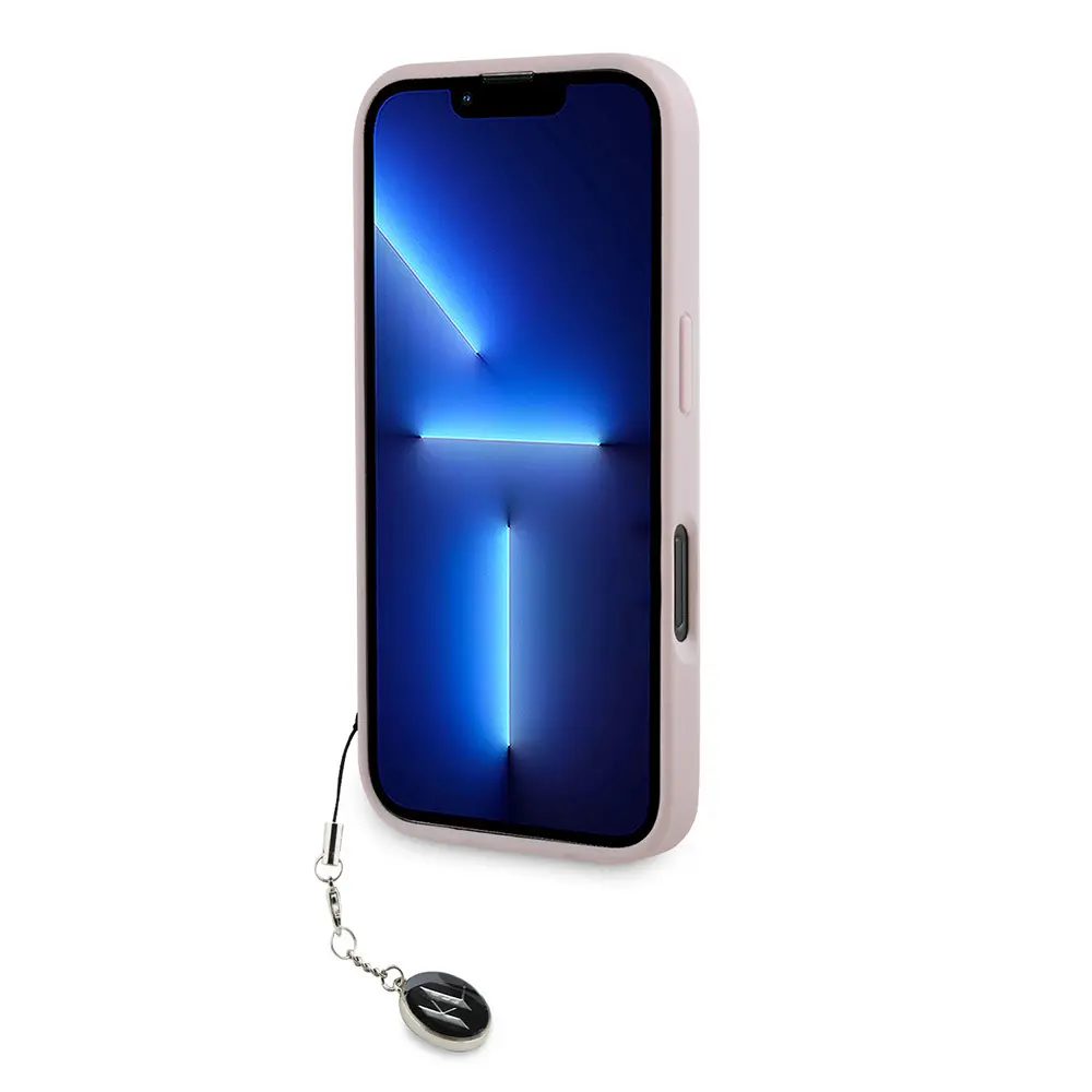 iPhone 16 Pro Taşlı Saffiano Kılıf - Karl Lagerfeld KL Yazılı