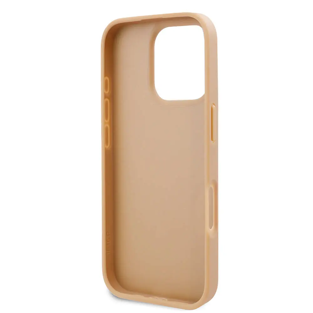 iPhone 16 Pro Kartlıklı Monogram Kılıf - Karl Lagerfeld KL Desenli