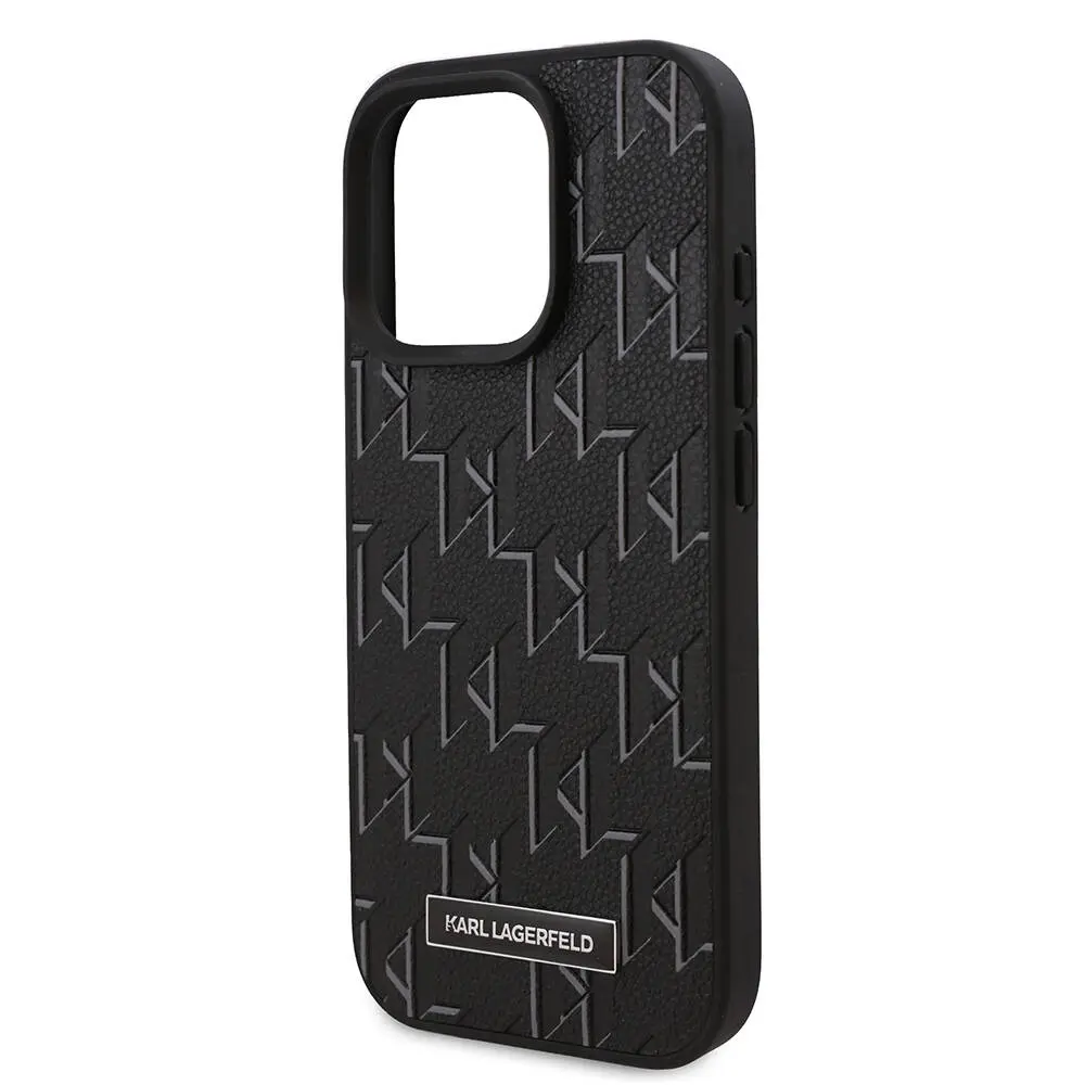 iPhone 16 Pro MagSafe Uyumlu Kılıf - Karl Lagerfeld KL Hot Stamp