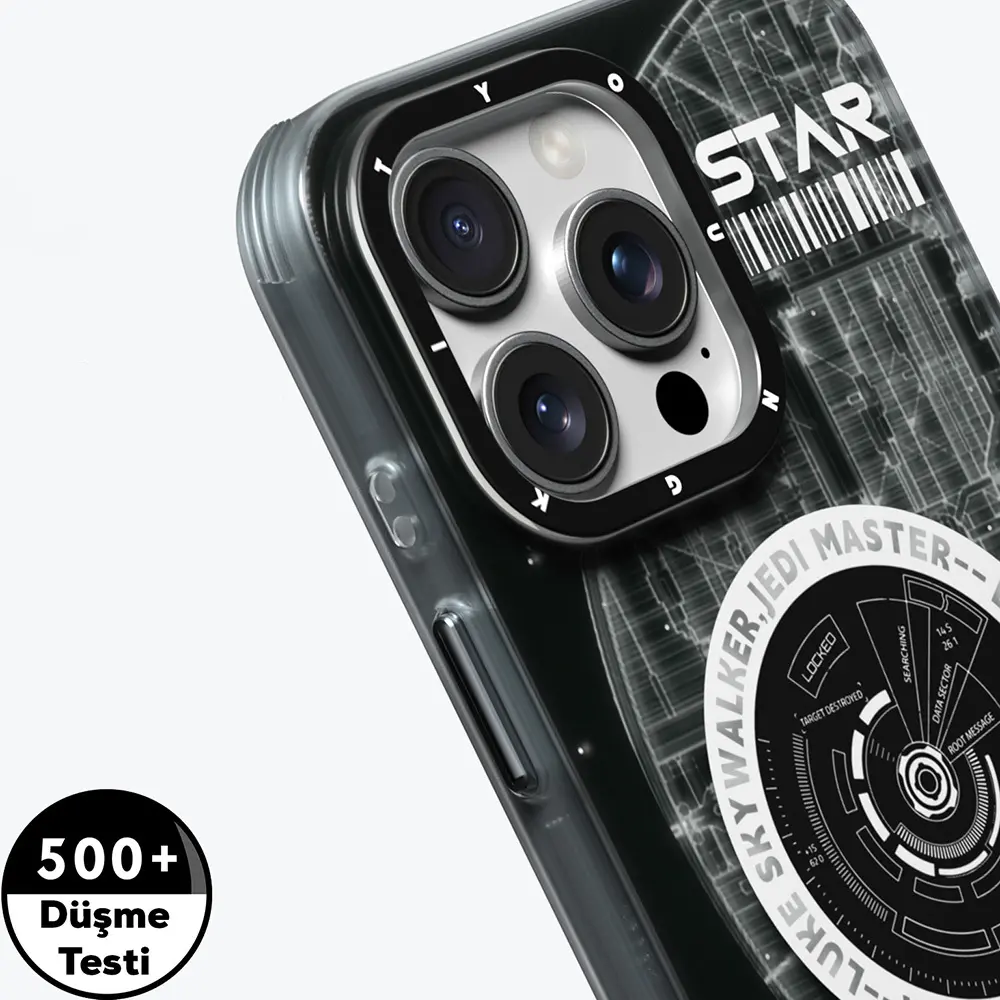 iPhone 16 Pro MagSafe Uyumlu Hologram Tasarımlı Kılıf - Youngkit Interstellar