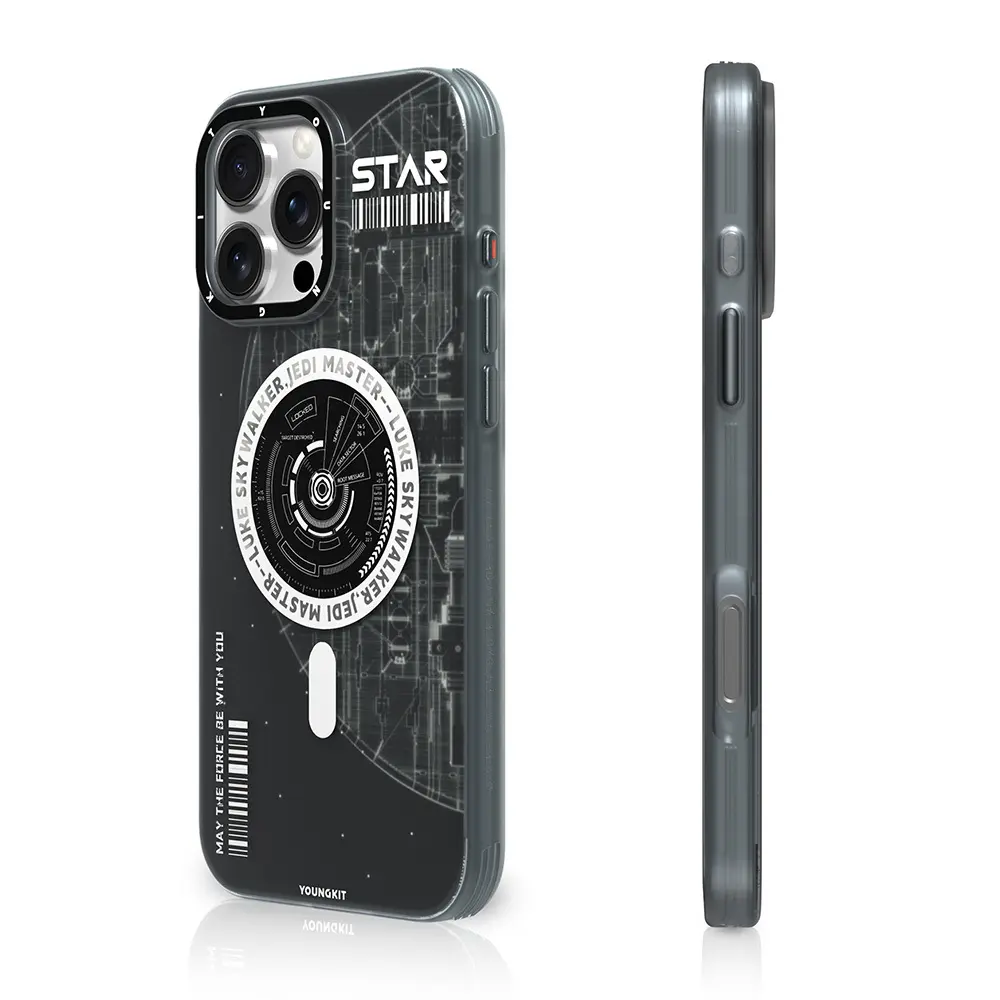 iPhone 16 Pro MagSafe Uyumlu Hologram Tasarımlı Kılıf - Youngkit Interstellar