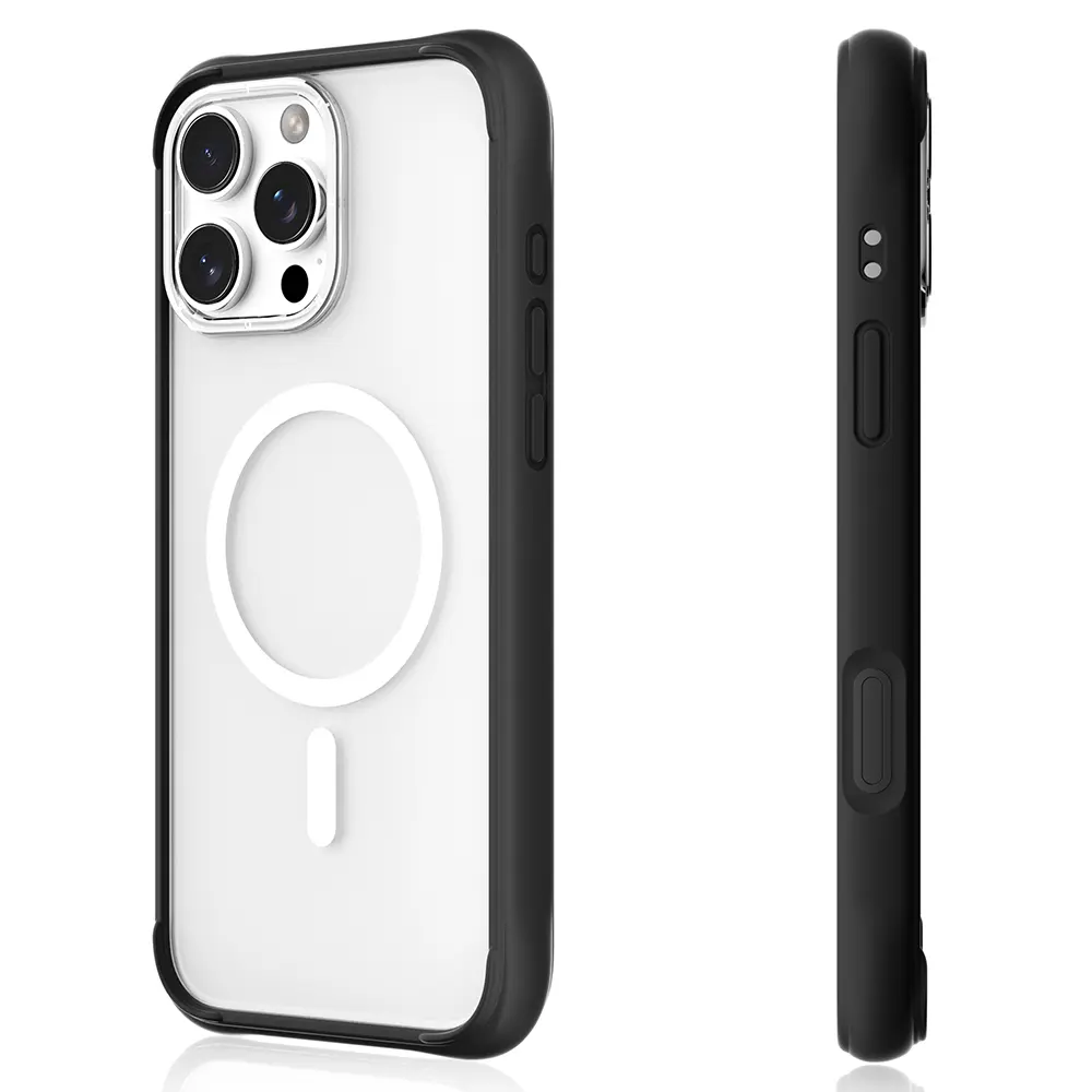 iPhone 16 Pro MagSafe Uyumlu Şeffaf Kılıf - Youngkit Dynamic 2