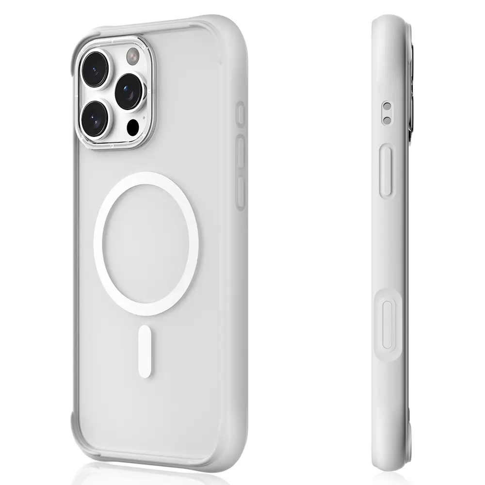 iPhone 16 Pro MagSafe Uyumlu Şeffaf Kılıf - Youngkit Dynamic 2