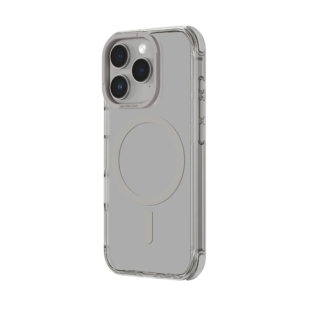 iPhone 16 Pro MagSafe Uyumlu Şeffaf Kılıf - Amazingthing Omni