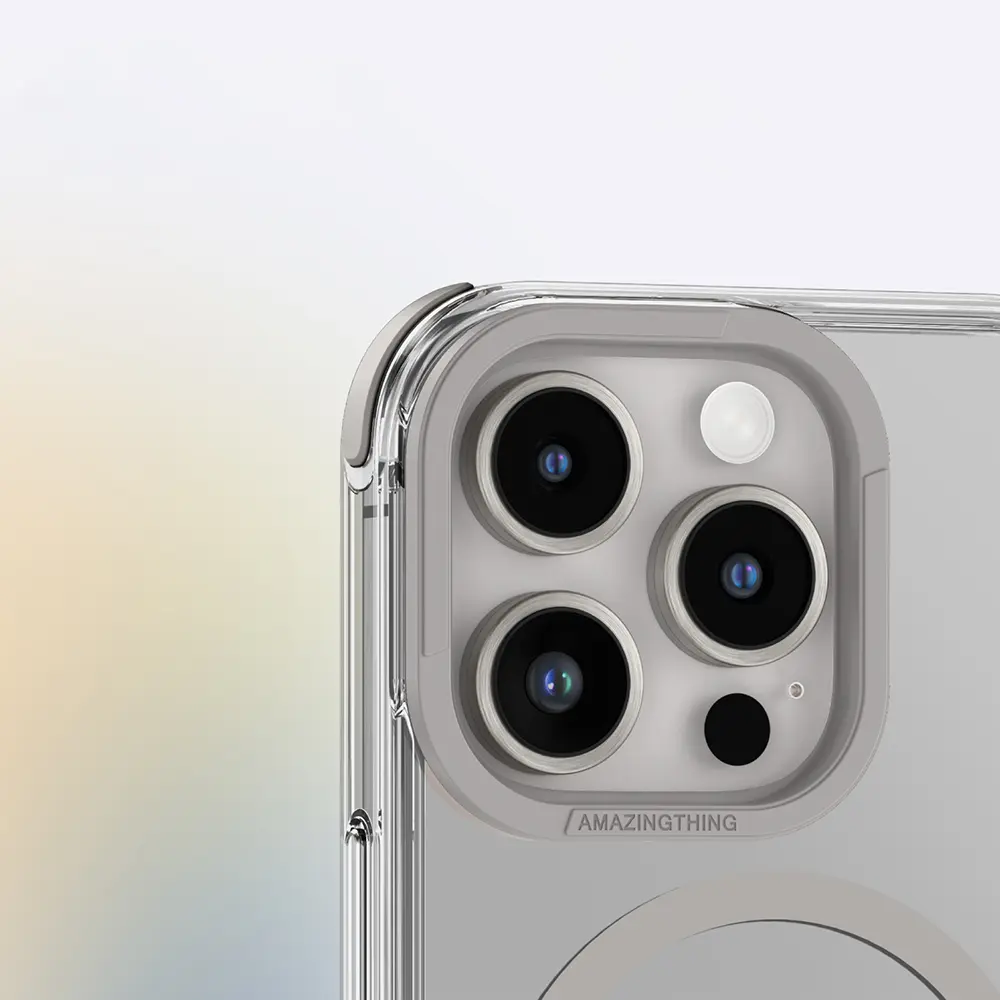 iPhone 16 Pro MagSafe Uyumlu Şeffaf Kılıf - Amazingthing Omni
