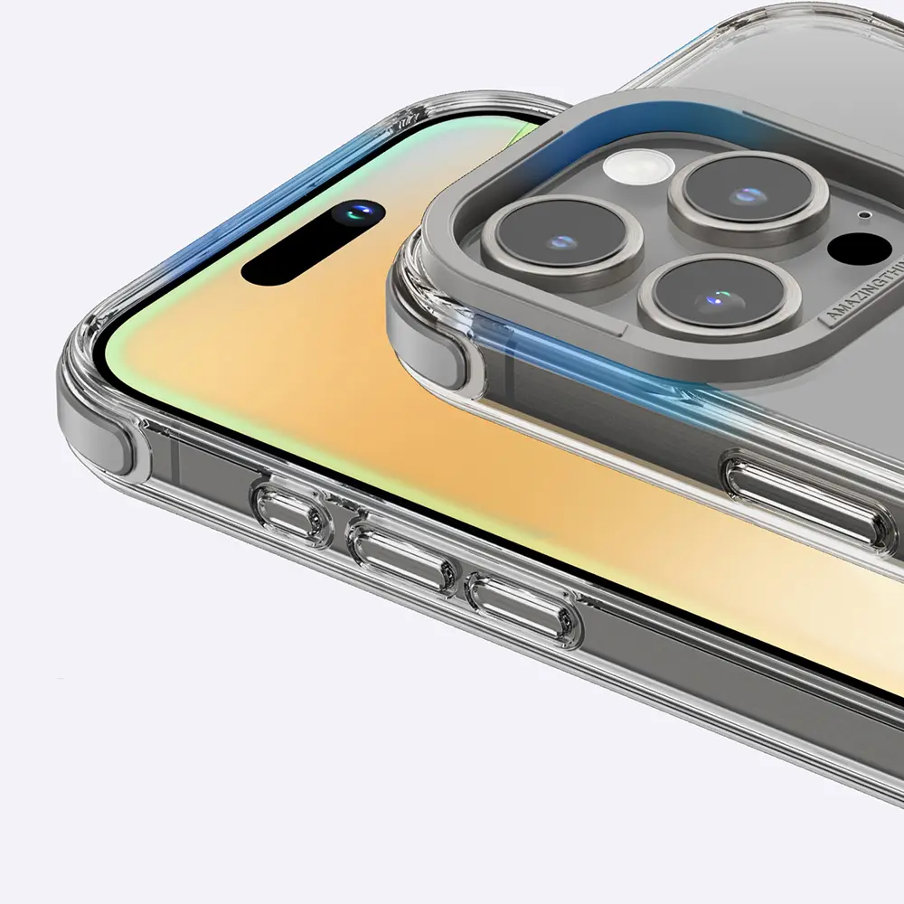iPhone 16 Pro MagSafe Uyumlu Şeffaf Kılıf - Amazingthing Omni