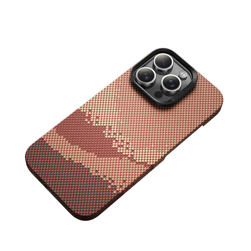 iPhone 16 Pro MagSafe Uyumlu Kevlar Kılıf - Benks GoldenTide ArmorAir