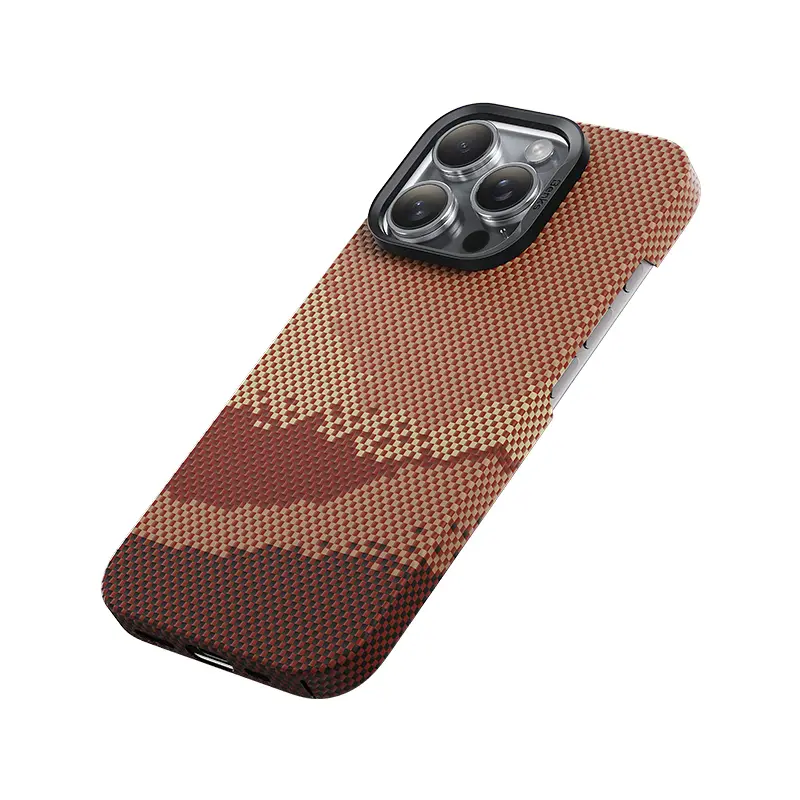iPhone 16 Pro MagSafe Uyumlu Kevlar Kılıf - Benks GoldenTide ArmorAir