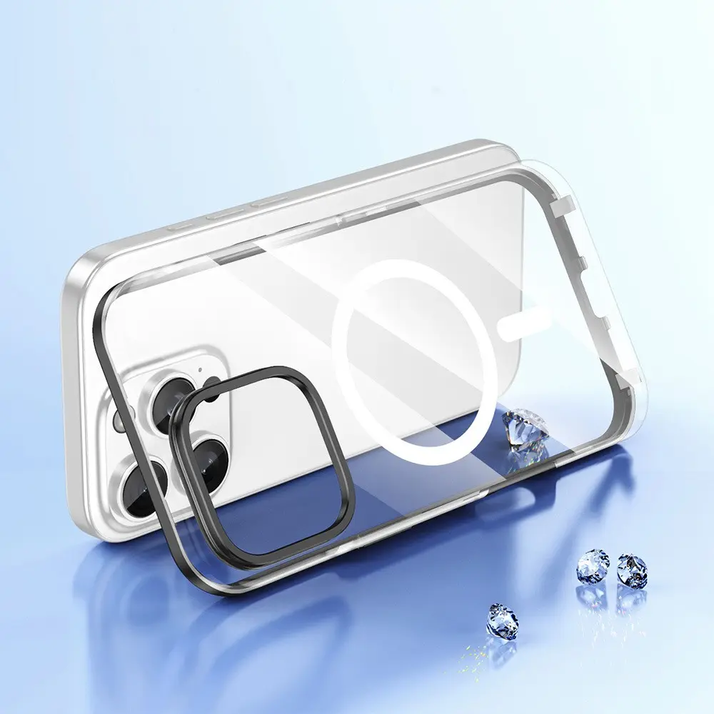 iPhone 16 Pro MagSafe Uyumlu Çıkarılabilir Arka Yüzeyli Kılıf - Zore Polar