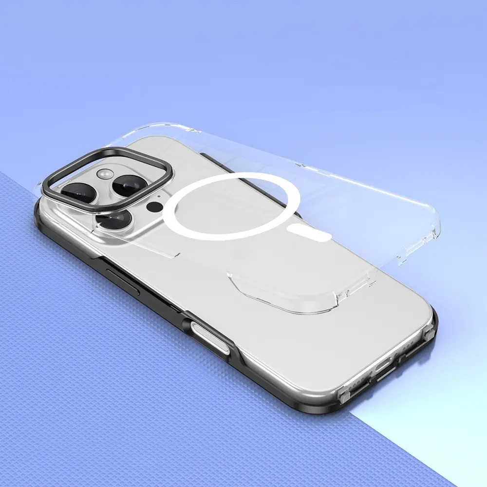 iPhone 16 Pro MagSafe Uyumlu Çıkarılabilir Arka Yüzeyli Kılıf - Zore Polar