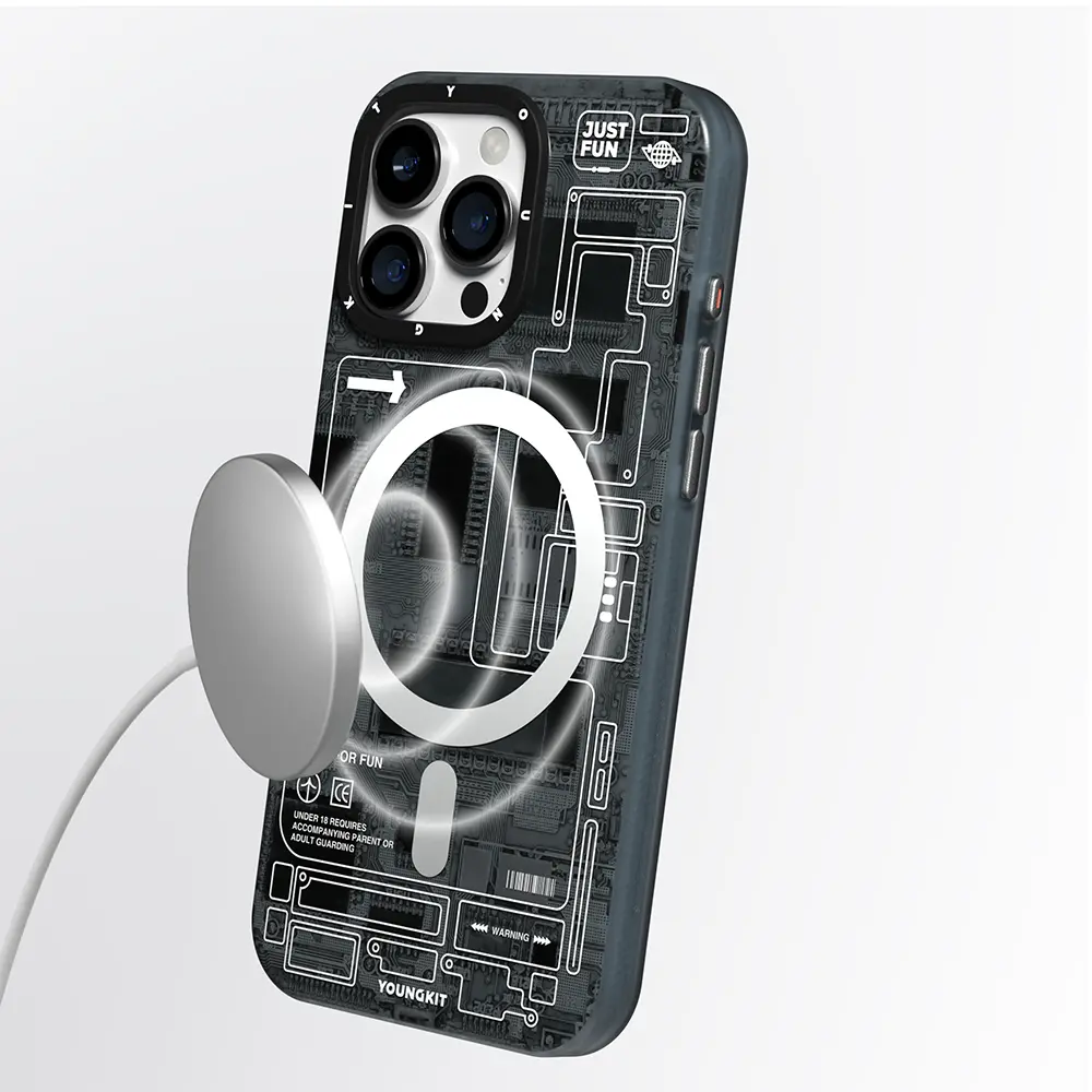 iPhone 16 Pro MagSafe Uyumlu Kamera Denetim Butonlu Kılıf - Youngkit Technology