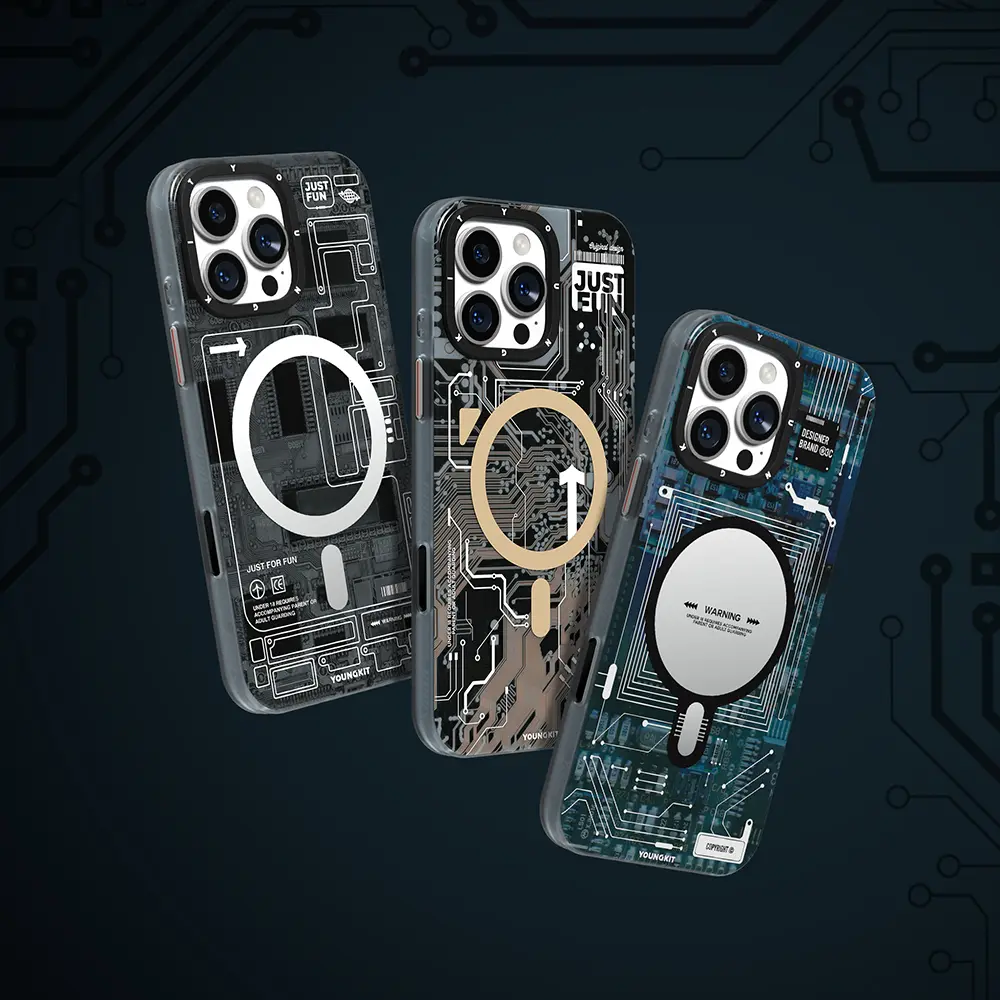 iPhone 16 Pro MagSafe Uyumlu Kamera Denetim Butonlu Kılıf - Youngkit Technology
