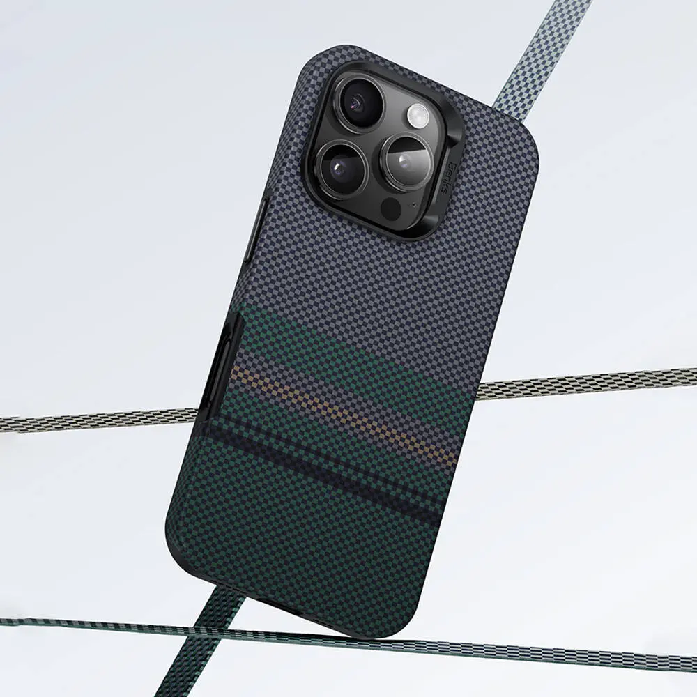 iPhone 16 Pro MagSafe Uyumlu Kevlar Kılıf - Benks Aurora ArmorPro