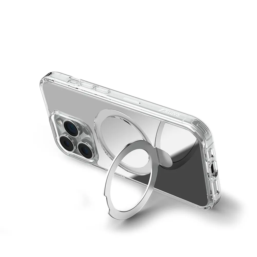 iPhone 16 Pro MagSafe Uyumlu Aynalı Standlı Kılıf - Raptic Air Stand