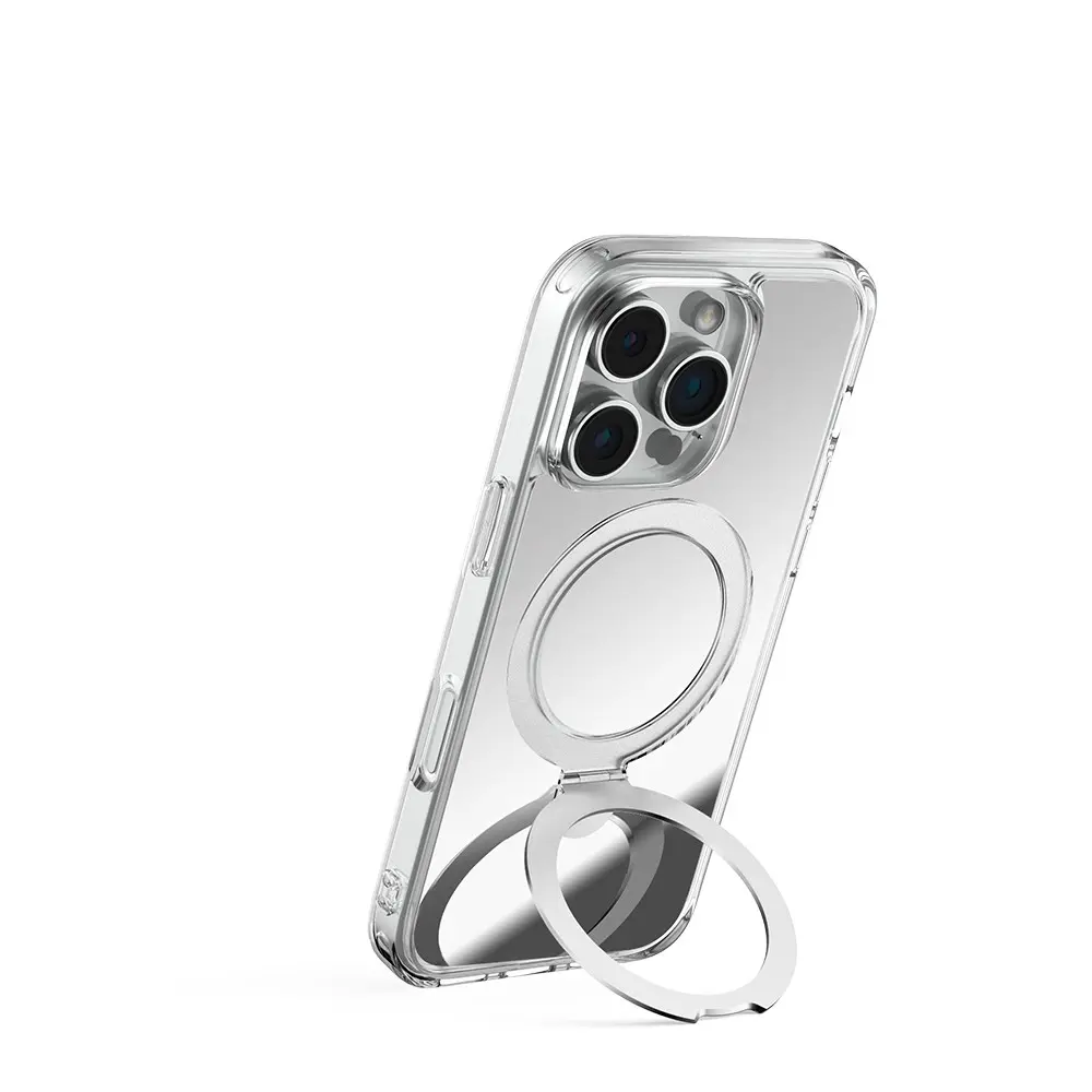 iPhone 16 Pro MagSafe Uyumlu Aynalı Standlı Kılıf - Raptic Air Stand
