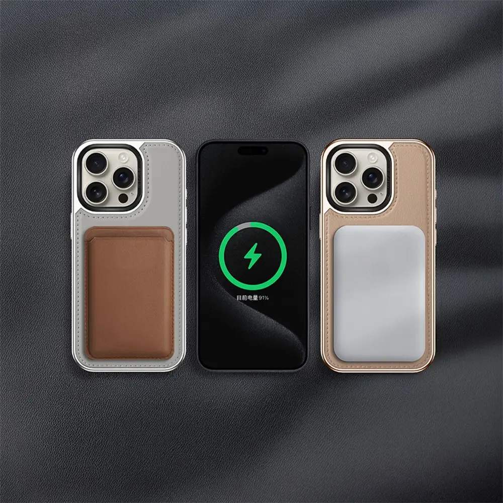 iPhone 16 Pro MagSafe Uyumlu Standlı Kılıf - Wlons Leto