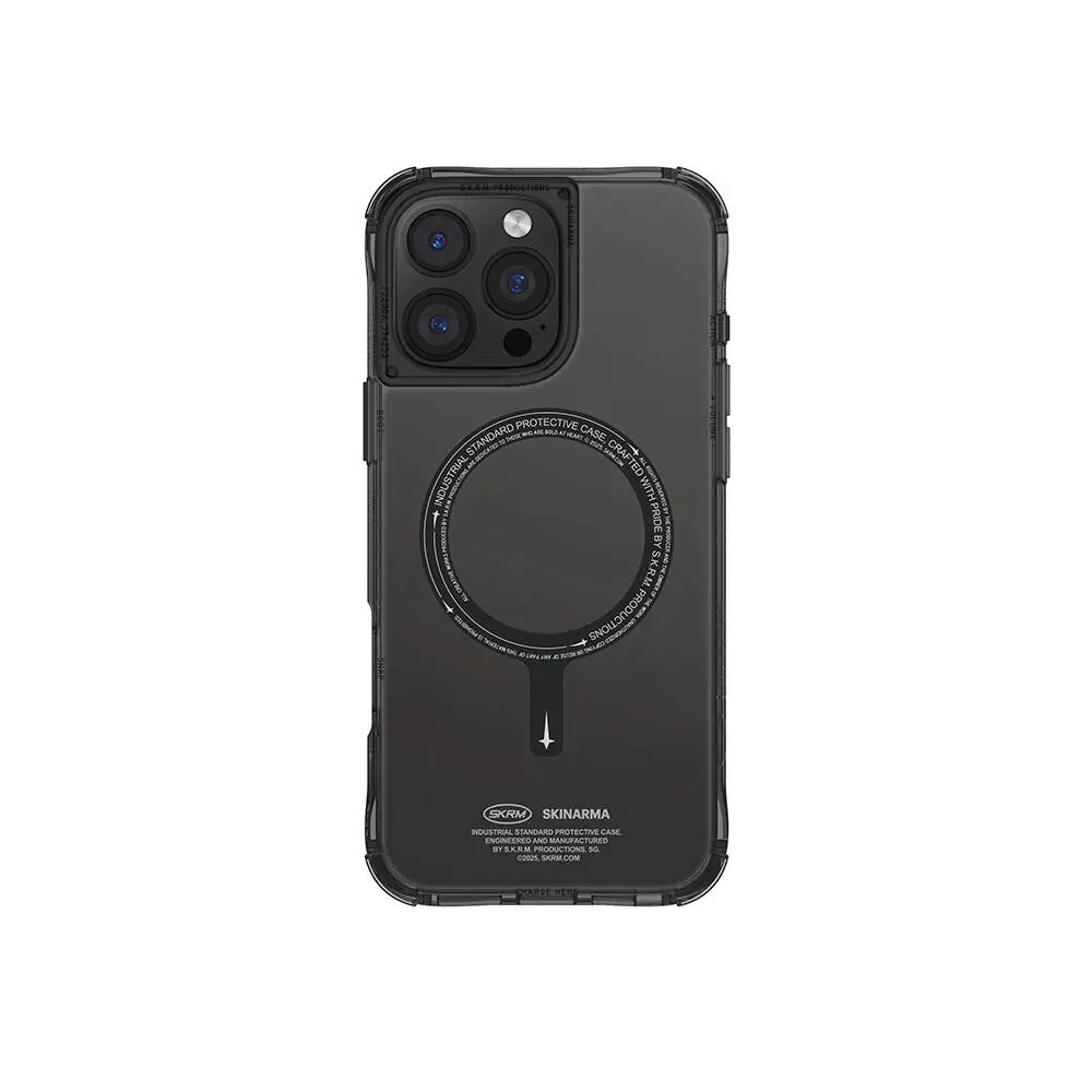 iPhone 16 Pro MagSafe Uyumlu Şeffaf Kılıf - Skinarma Saido