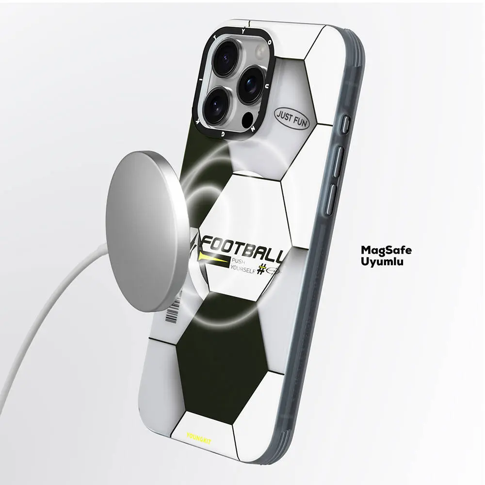 iPhone 16 Pro MagSafe Uyumlu Spor Tasarımlı Kılıf - Youngkit Dynamic