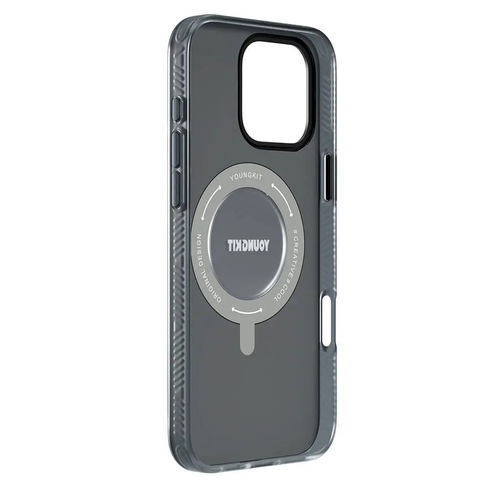 iPhone 16 Pro MagSafe Uyumlu 360° Standlı Kılıf - Youngkit Technology