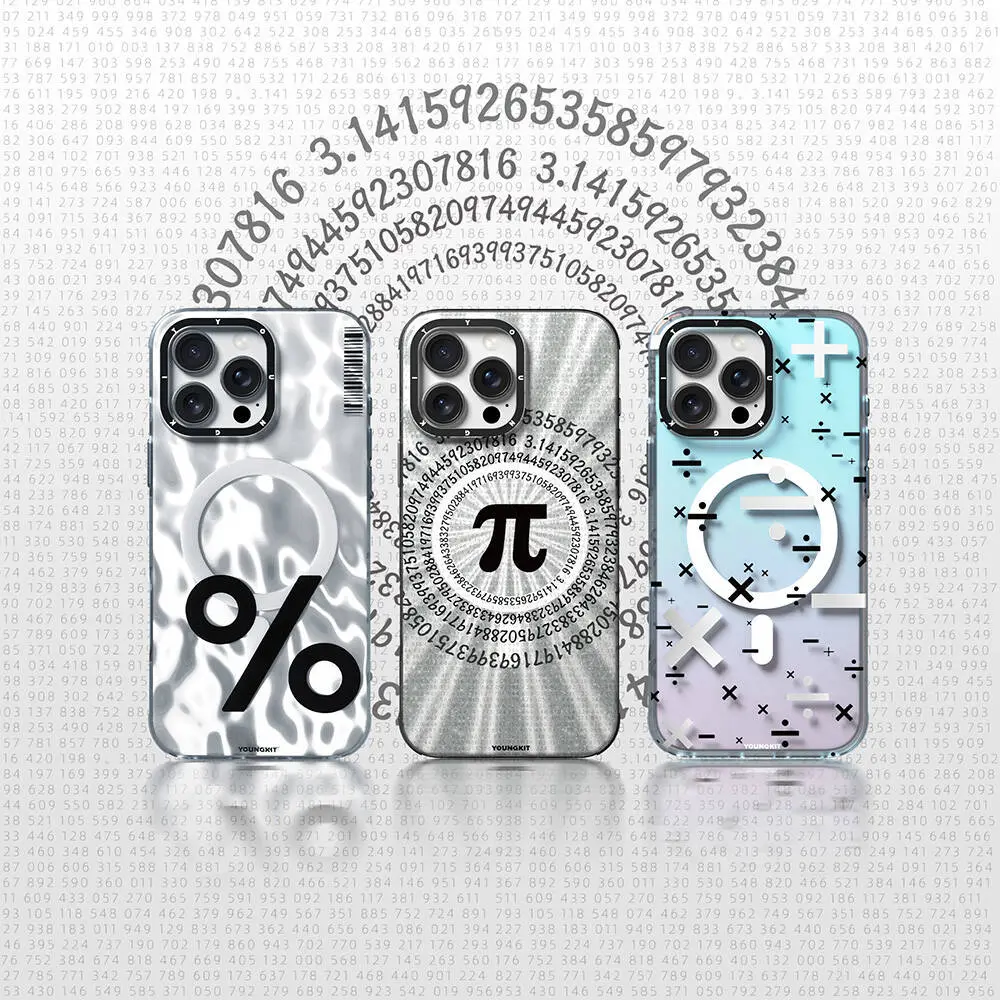 iPhone 16 Pro MagSafe Uyumlu Kılıf - Youngkit Mathematical