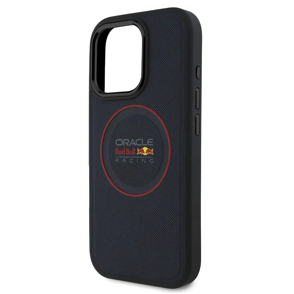 iPhone 16 Pro MagSafe Uyumlu PU Deri Kılıf - Red Bull Lisanslı