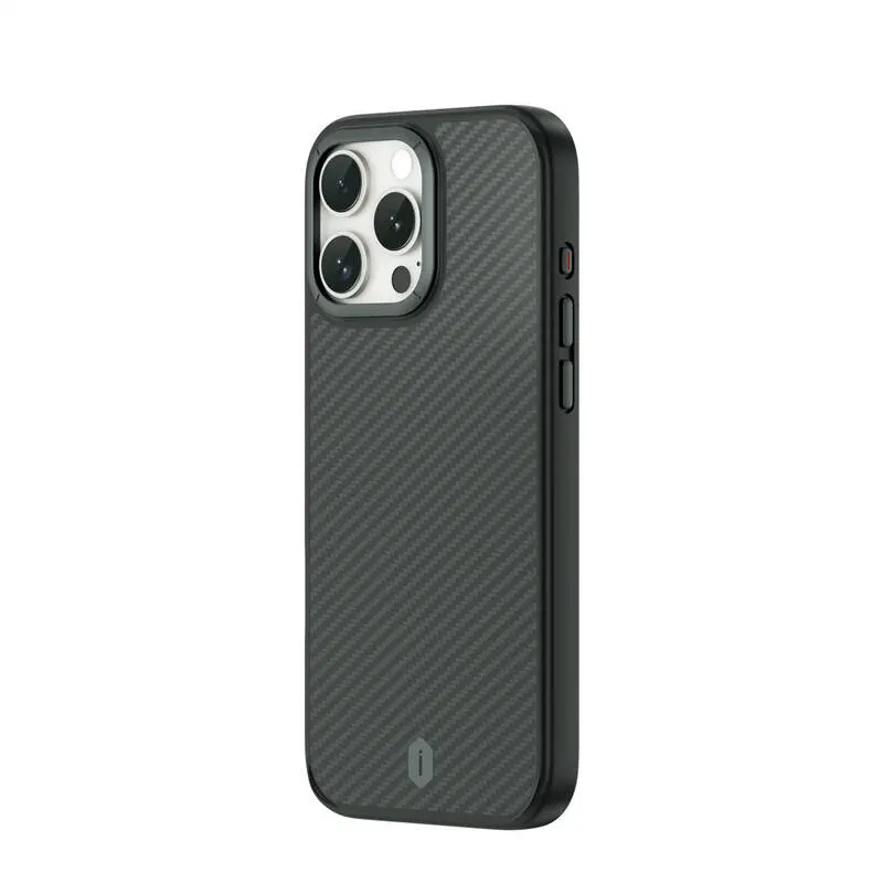 iPhone 16 Pro MagSafe Uyumlu Aramid Fiber Kılıf - Wiwu DCC-205