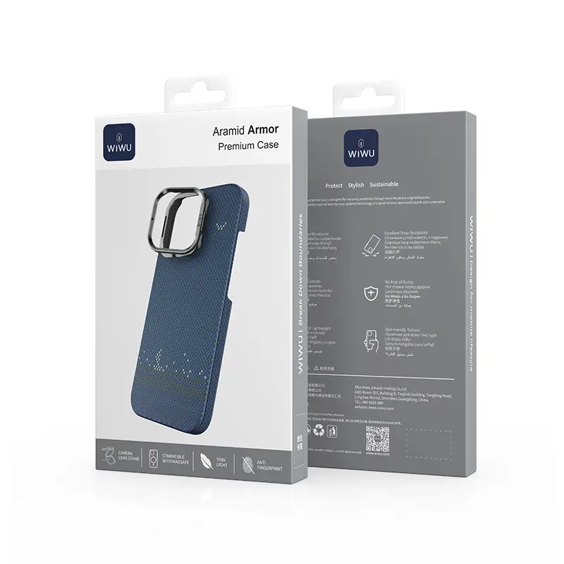 iPhone 16 Pro MagSafe Uyumlu Kamera Standlı Kılıf - Wiwu DCC-209