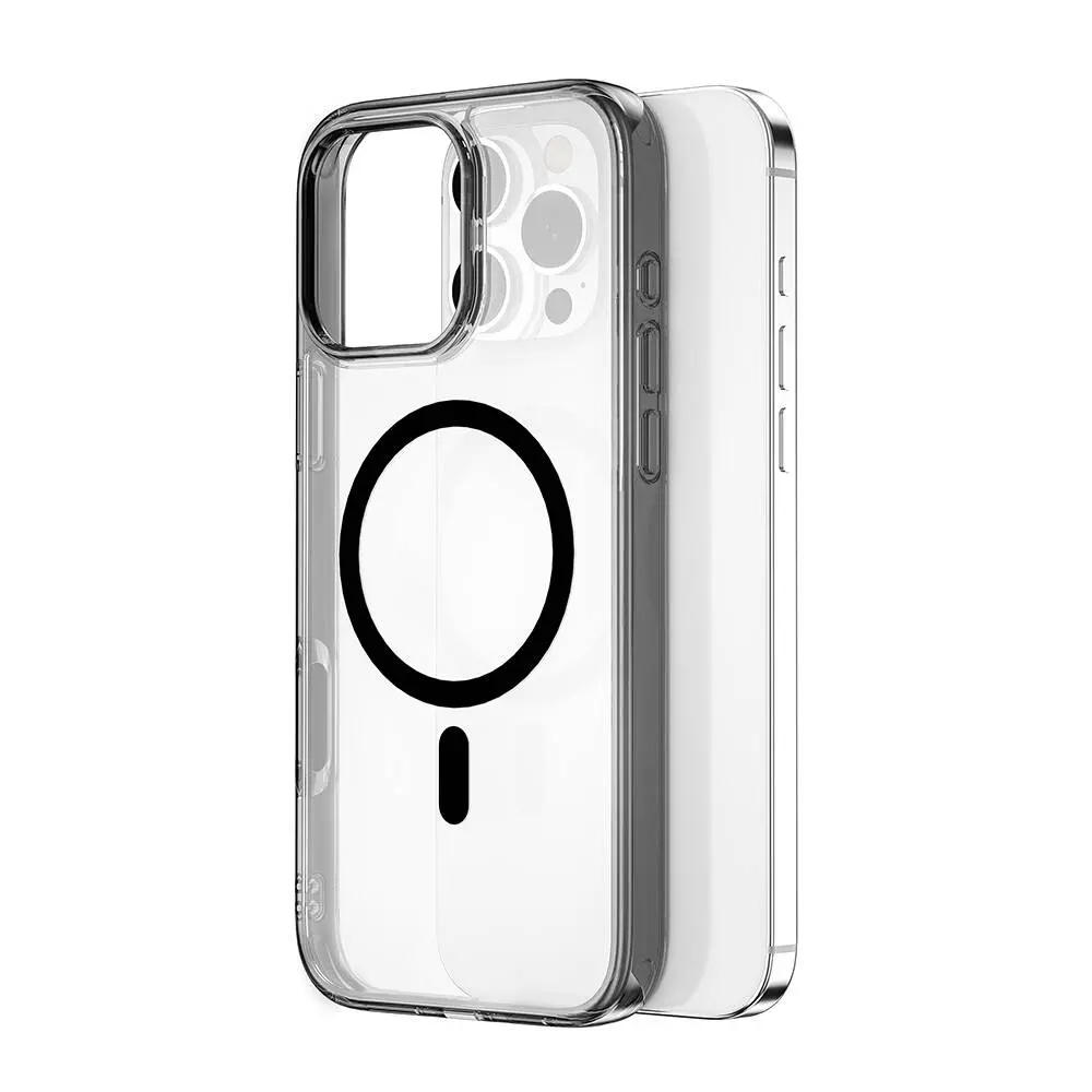 iPhone 16 Pro MagSafe Uyumlu Şeffaf Sert PC Kılıf - Wiwu iShield Pro