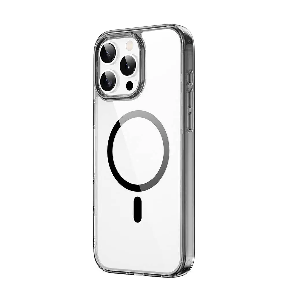 iPhone 16 Pro MagSafe Uyumlu Şeffaf Sert PC Kılıf - Wiwu iShield Pro